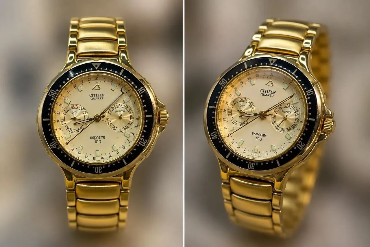 Relógio Citizen Espreme 100 Vintage Quartz