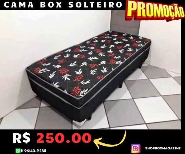 cama box solteiro conjulgada