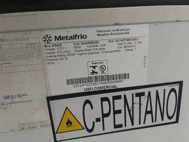 Freezer Metalfrio DA420 - Foto 5