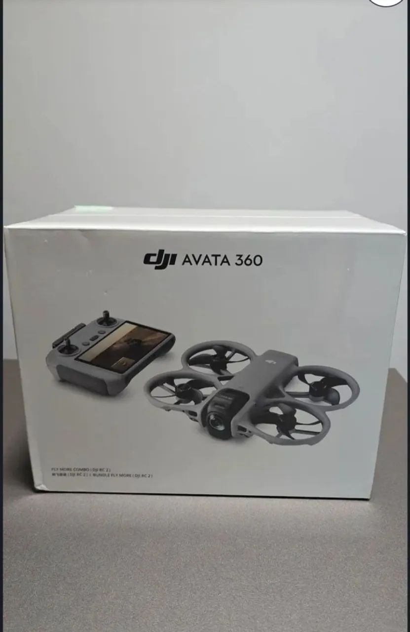 Dji avata 360 combo flymore com rc2 novo lacrado 