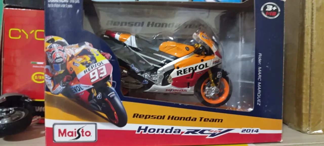 02 Miniaturas Moto GP 1:18 REPSOL #93 #01 - Foto 2