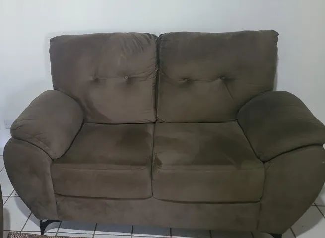 SOFÁ 3X2 LUGARES COM ALMOFADAS FIXAS TAKEI GABRIELA - Foto 3
