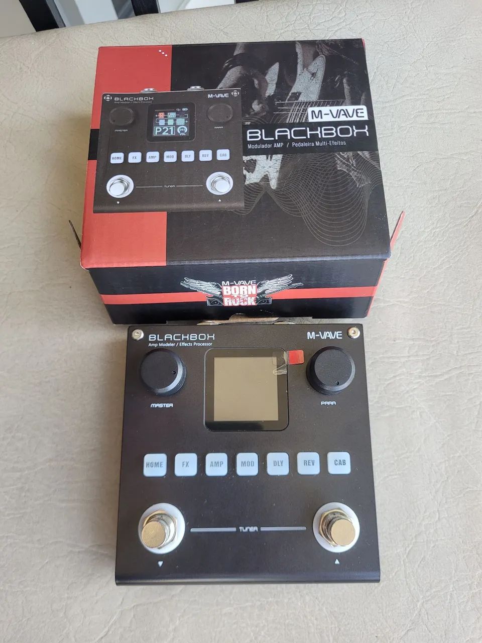 Pedaleira BlackBox Mvave