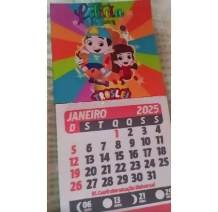 Mini calendário personalizado  - Foto 2