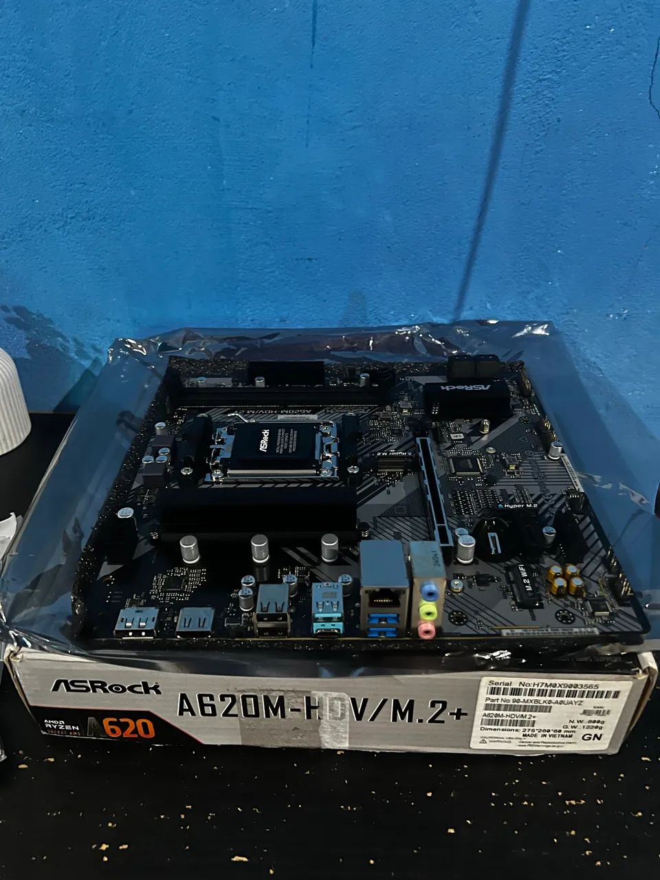 Placa mãe A620-HDV/M.2+ - Foto 3