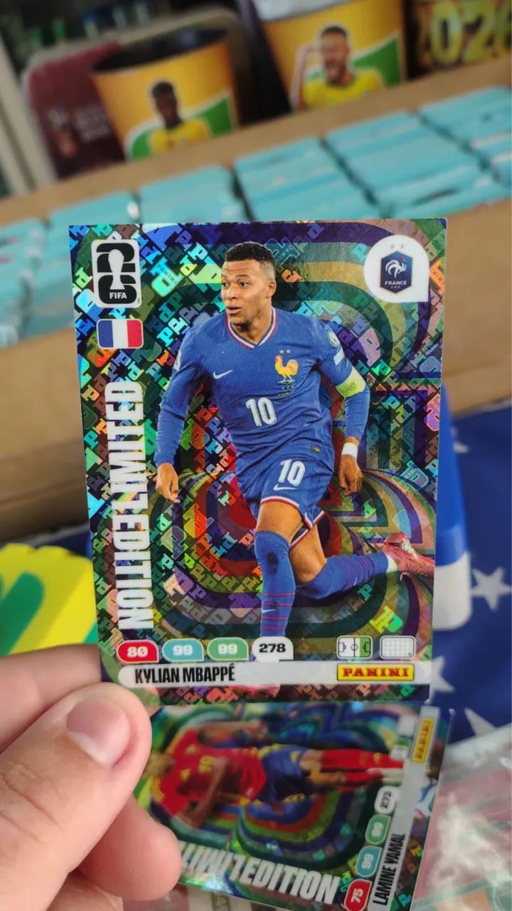 Card Limited Edition Mbappe Copa 2026