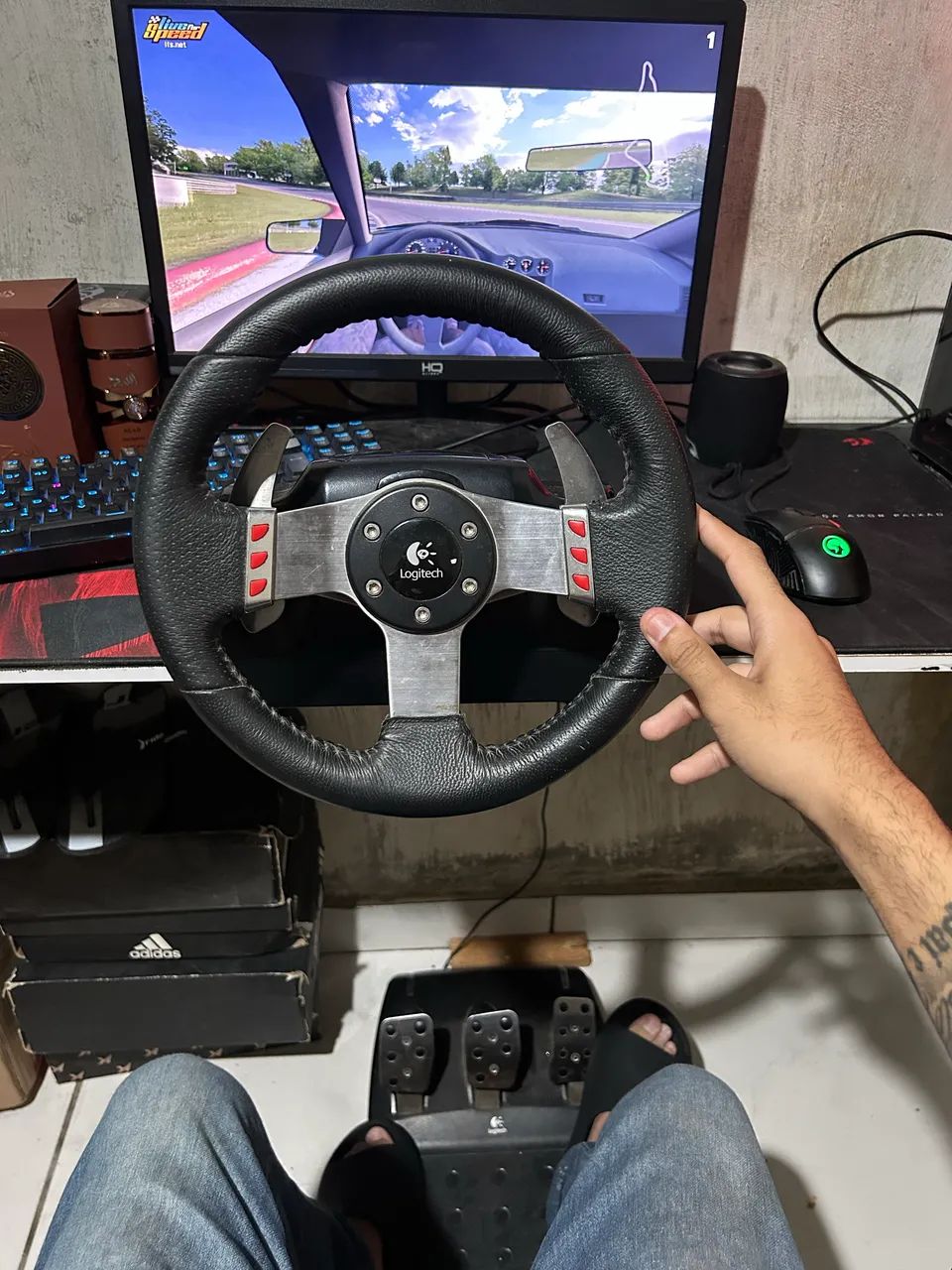 Volante G27 + Pedais  - Foto 4