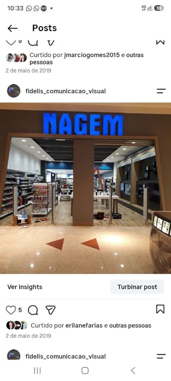 Fachadas em Acm 
