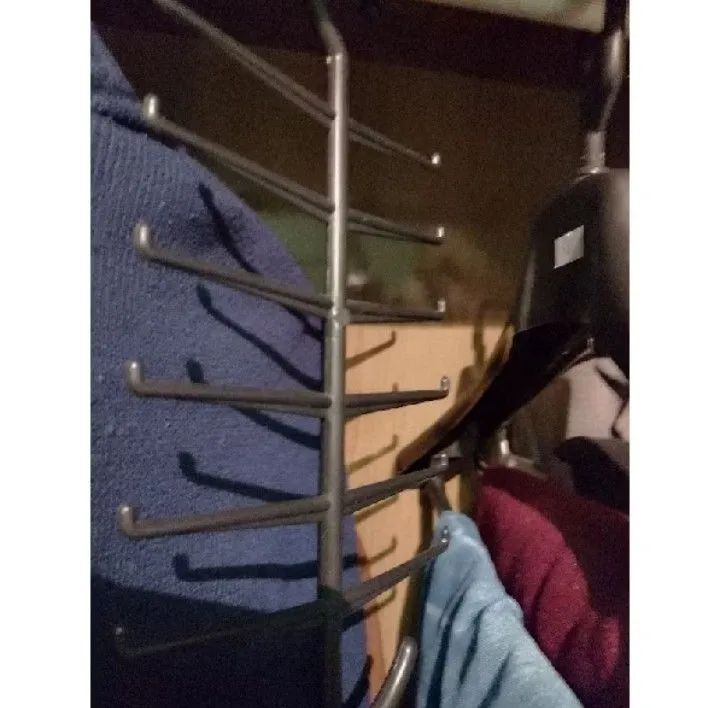 Cabide preto de vários ganchos, ganha 1 barbante grátis  - Foto 5