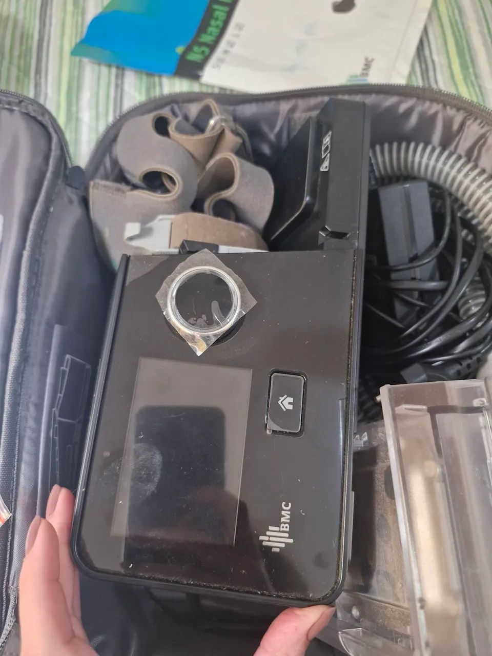 CPAP Automático BMC G3 Com Umidificador - Usado Só 2 Vezes - Foto 2