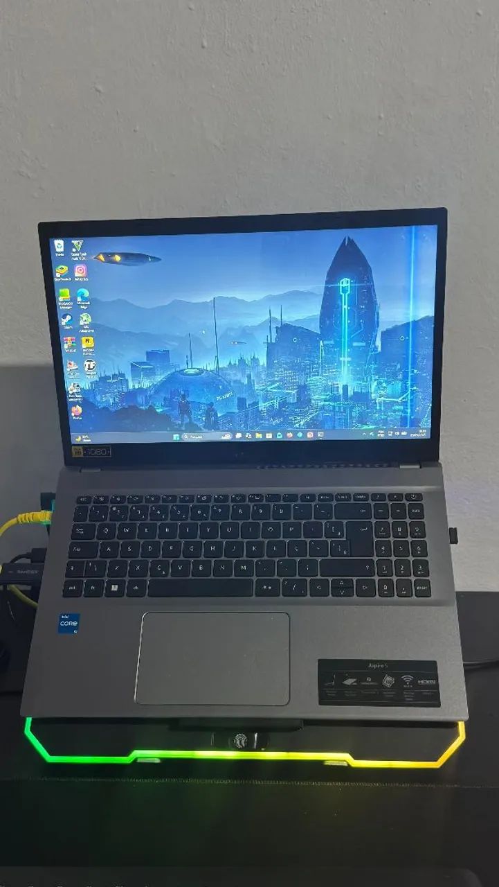 Notebook para jogos e usos diários ou troca por Pc  - Foto 2