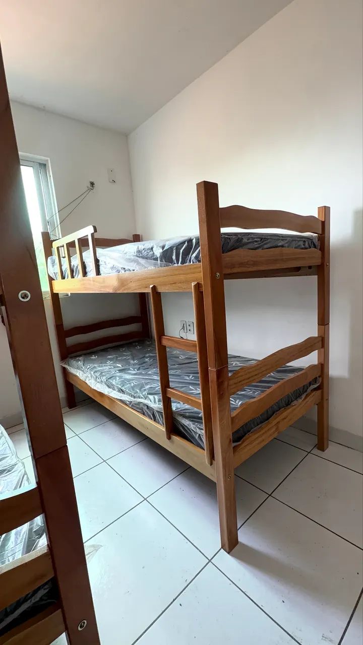 TODO TIPO DE CAMA DE MADEIRA MACICA PURA  - Foto 5