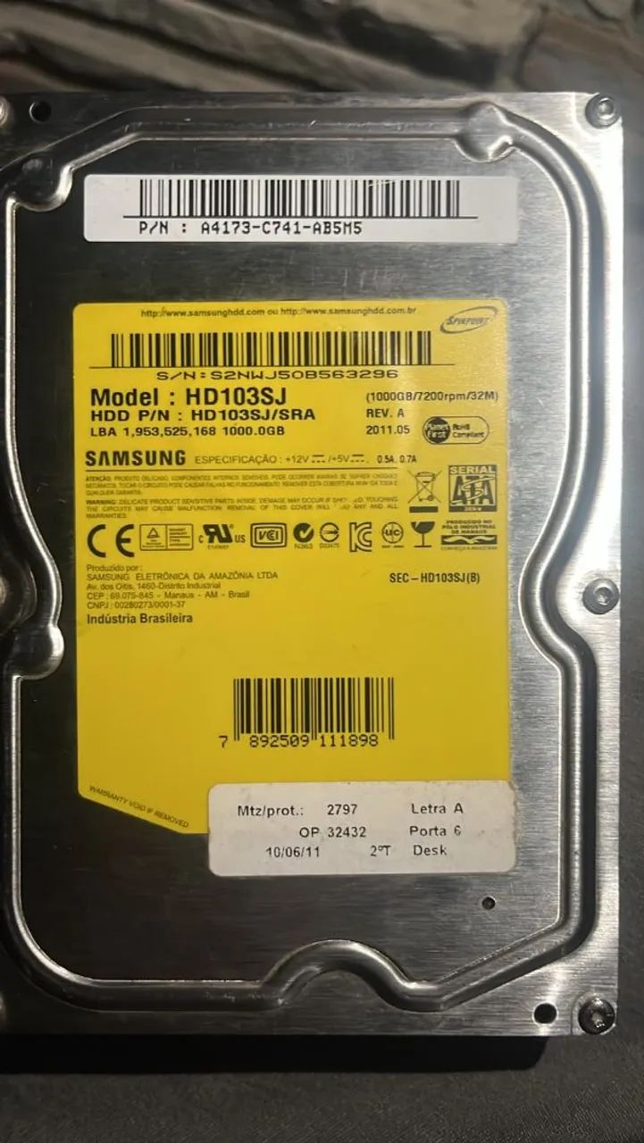 Hd de 1 TB