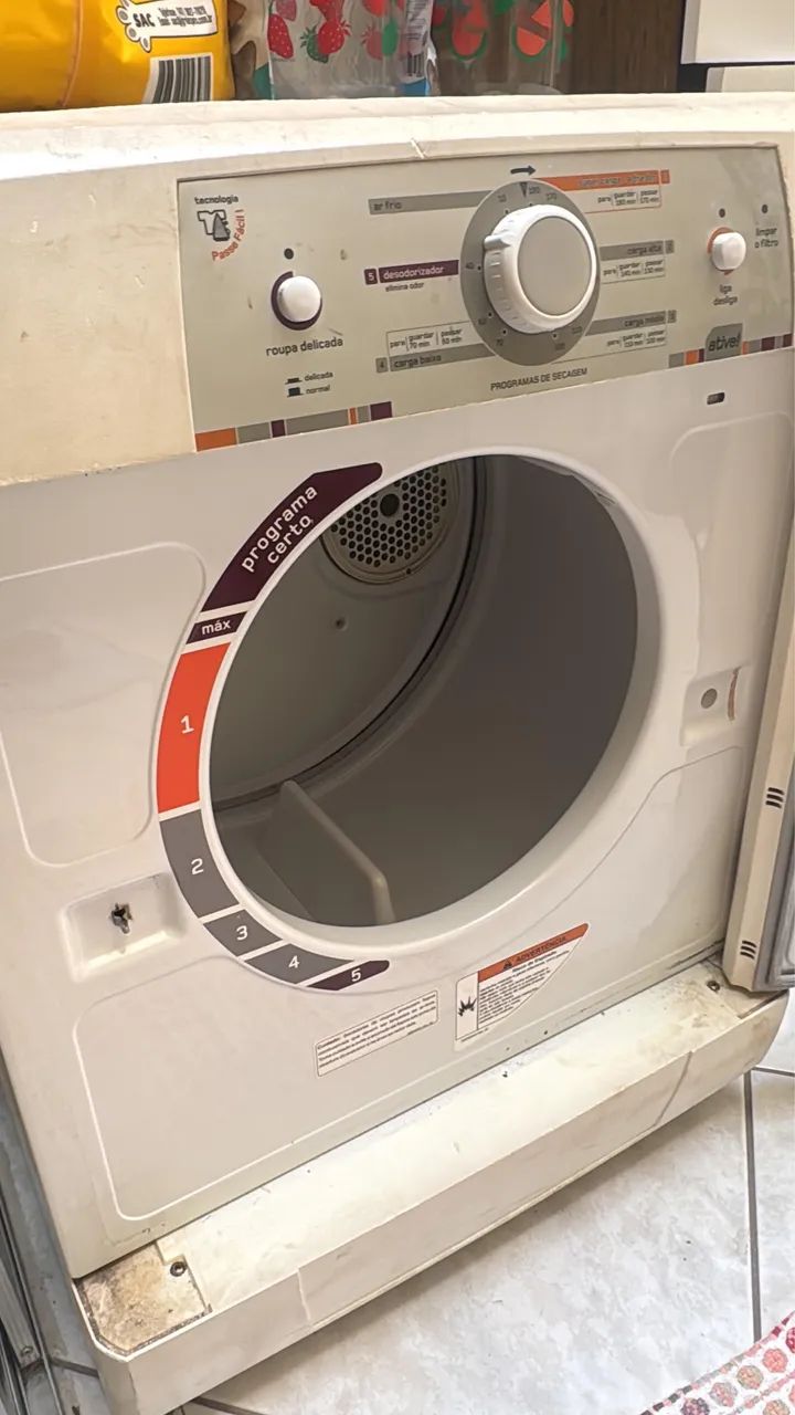 Secadora de Roupas Brastemp Ative! Usada - Funcionando Perfeitamente - Foto 2