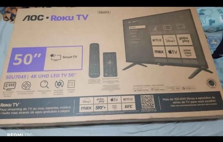 Tv 50 polegadas nova 