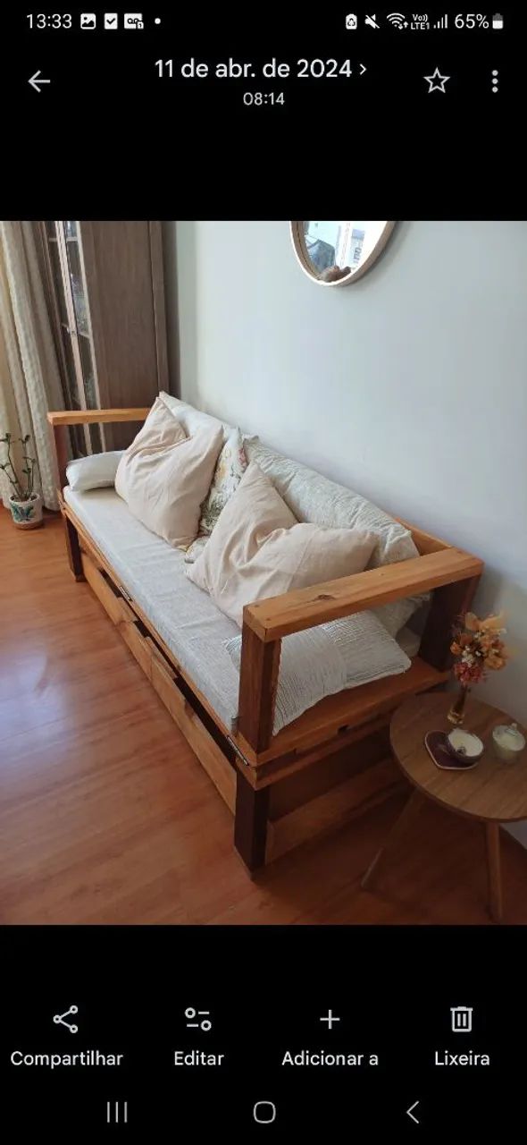 Sofá cama/banco boho chic