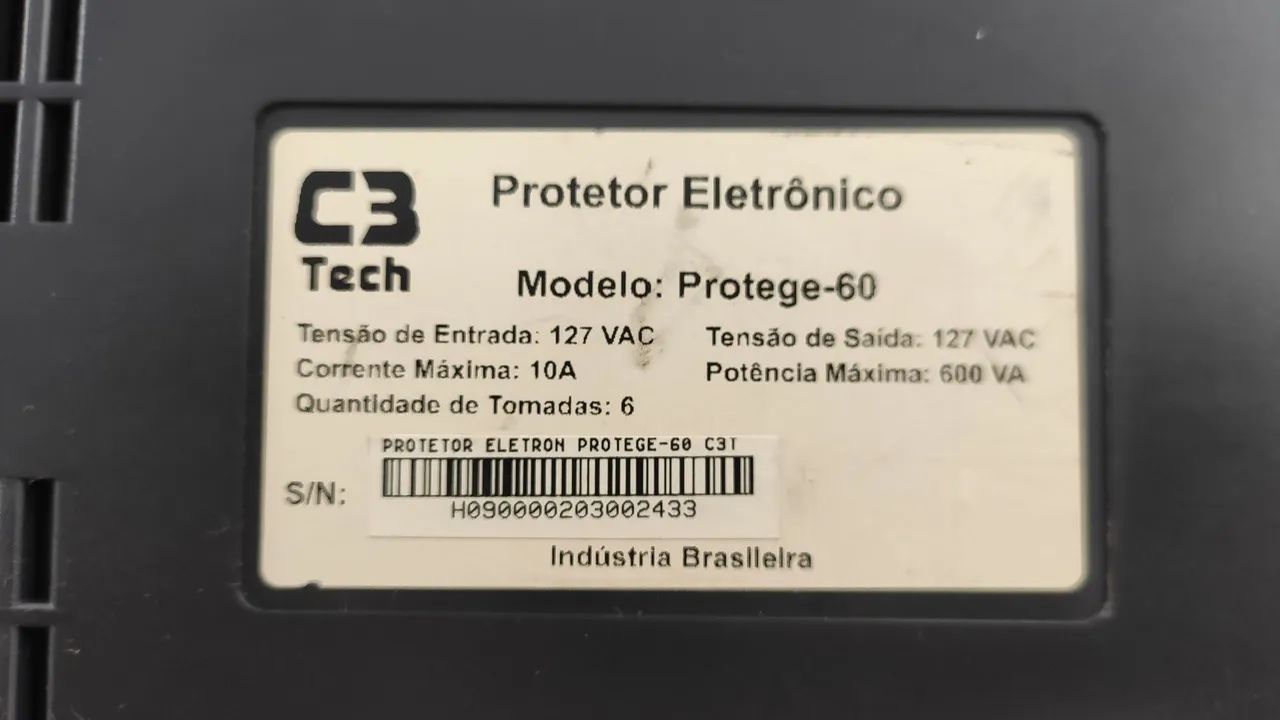 Estabilizador C3 Tech 600va - Foto 2