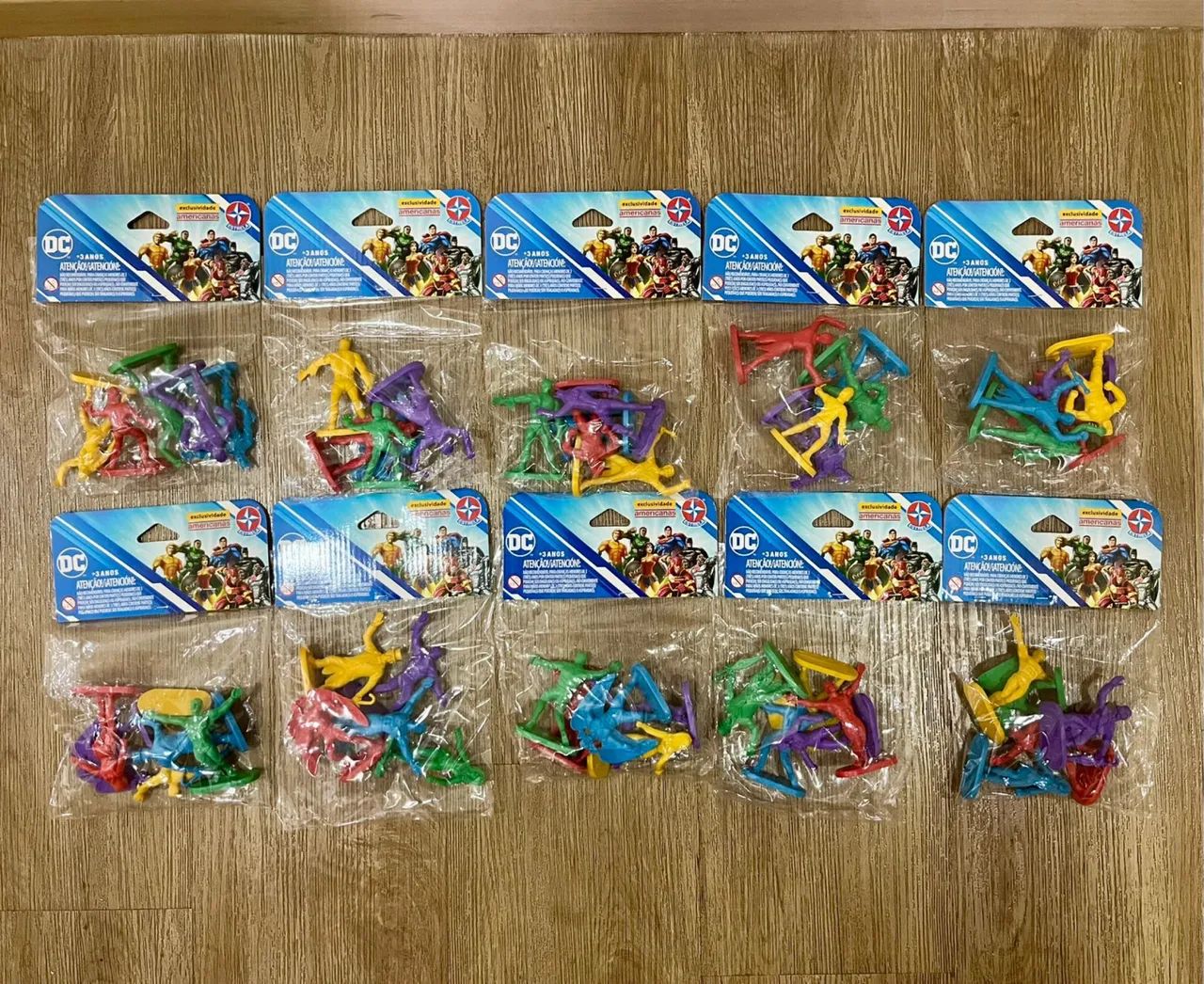 10 Pacotes Super Heróis Gulliver da Estrela