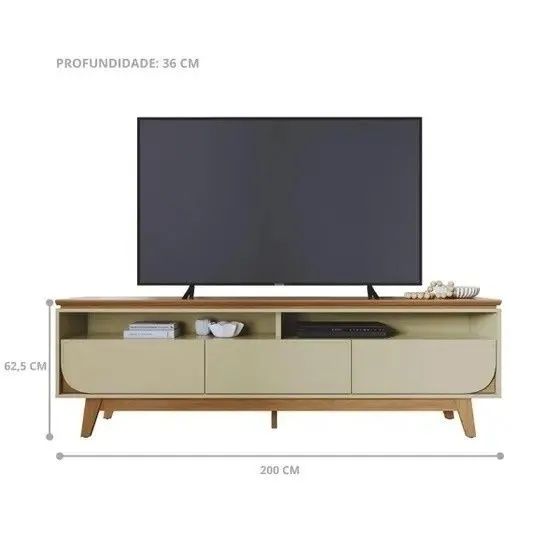 Rack Selene Tv até 75 polegadas  - Foto 2