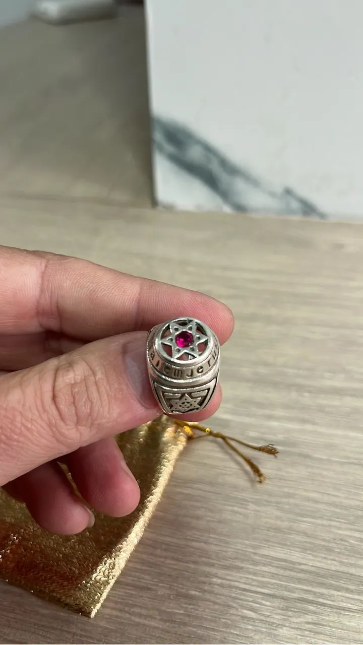 Anel de Prata 950 maciço masculino exclusivo  - Foto 3
