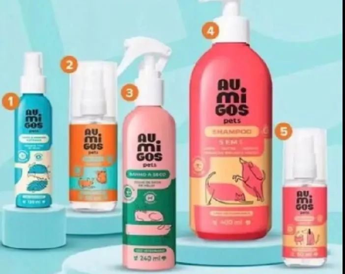 Colônia e Shampoo para Pet