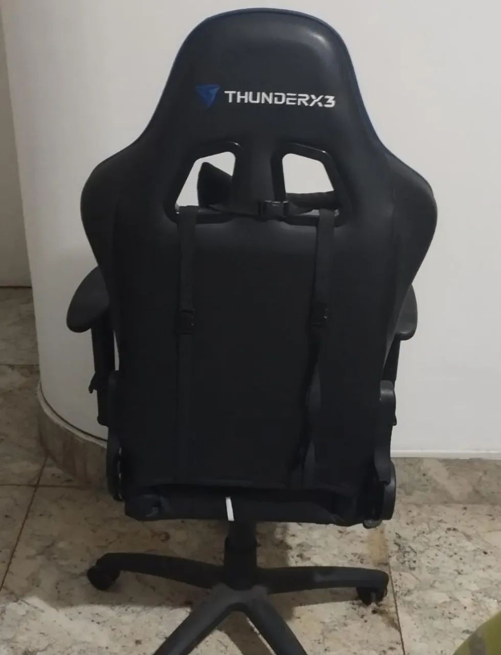 Cadeira Gamer ThunderX3 Azul (ótimo estado) - Foto 2