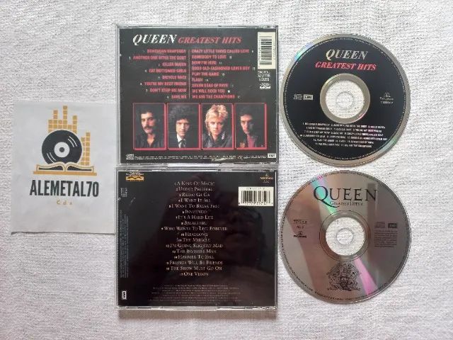 Cd Queen - Greatest Hits I e II (2 Unidades) - Foto 3