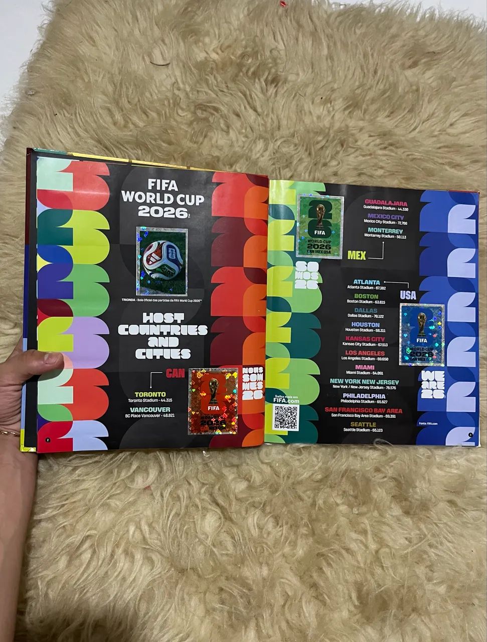 Álbum da copa 2026 Capa Dura 72% completo - Foto 4