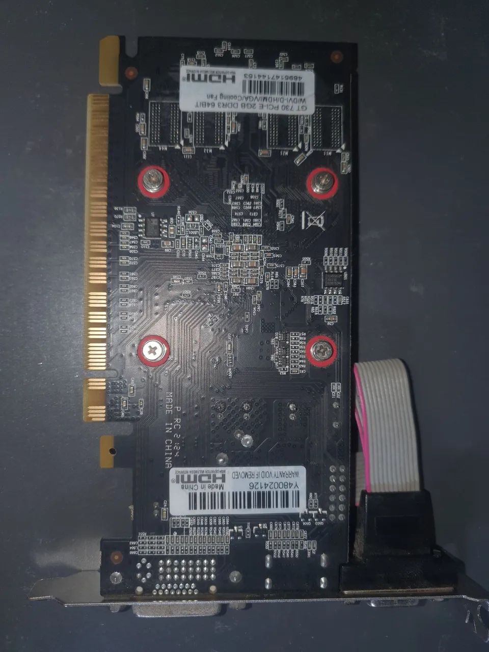 Gt 730 2gb ddr3 64BIT placa de video - Foto 2