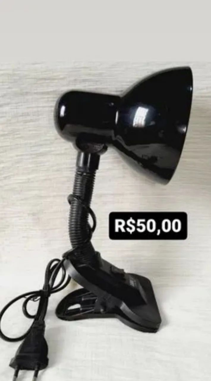 Luminária de mesa com bico de Pato/ SUPER OFERTA 