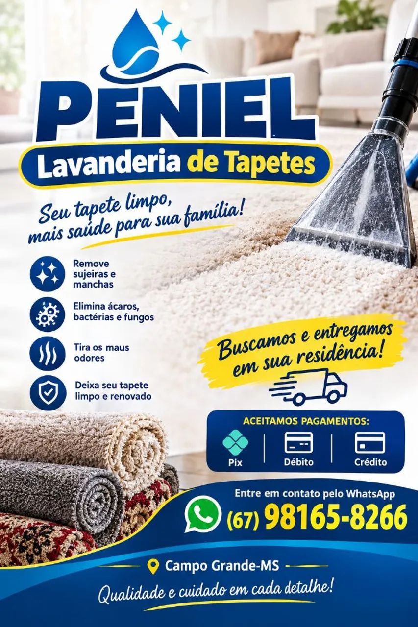Lavanderia de tapetes.