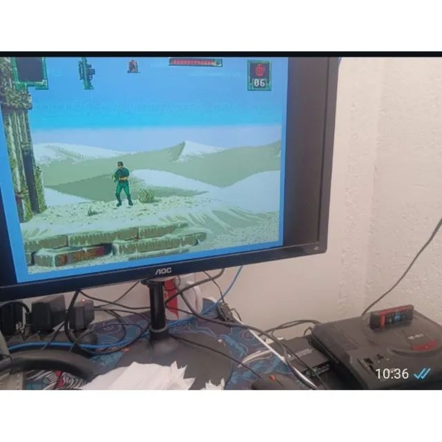 Cartucho Star Gate original Mega Drive - Foto 2