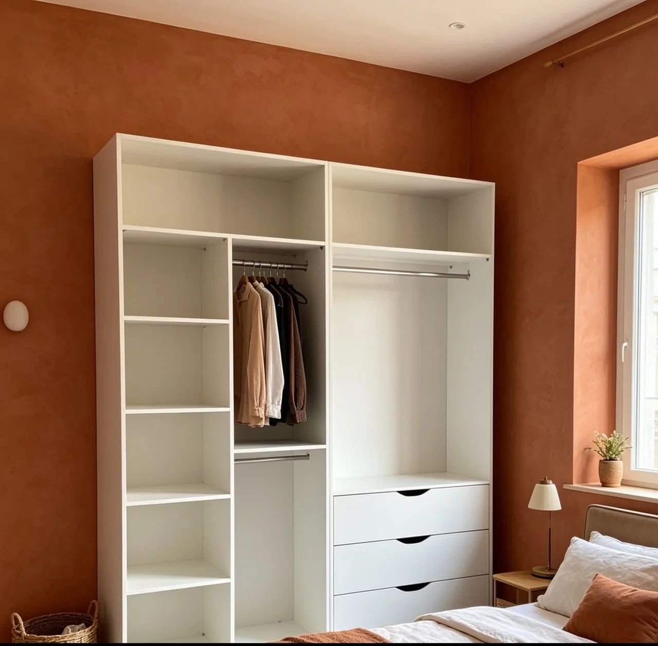 Rei do Closet em mdf casal
