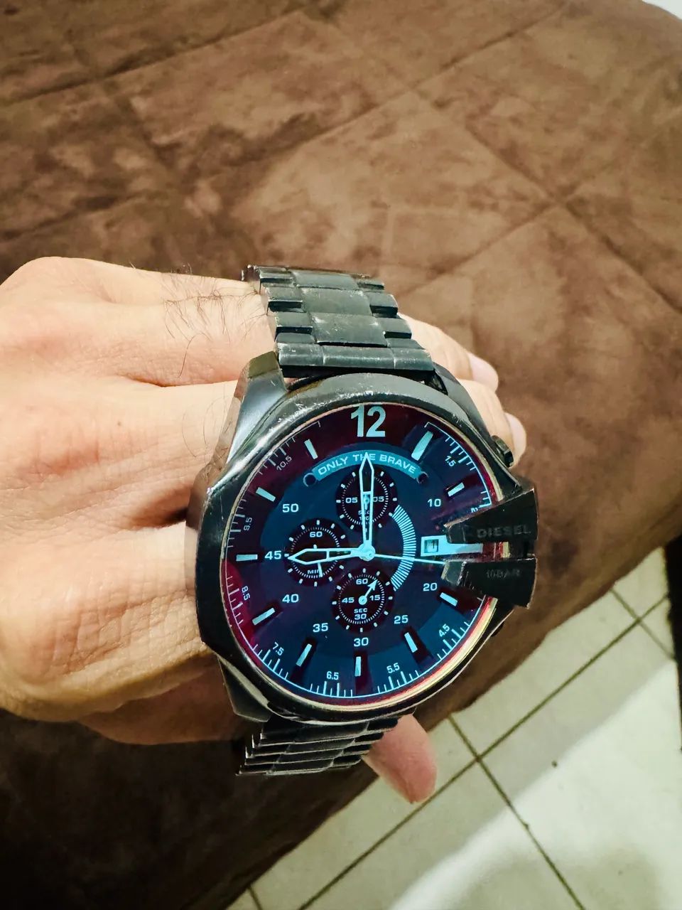 RELÓGIO DIESEL, MODELO CAMALEÃO, ORIGINAL, TOOOP, SUPER CONSERVADO - Foto 3