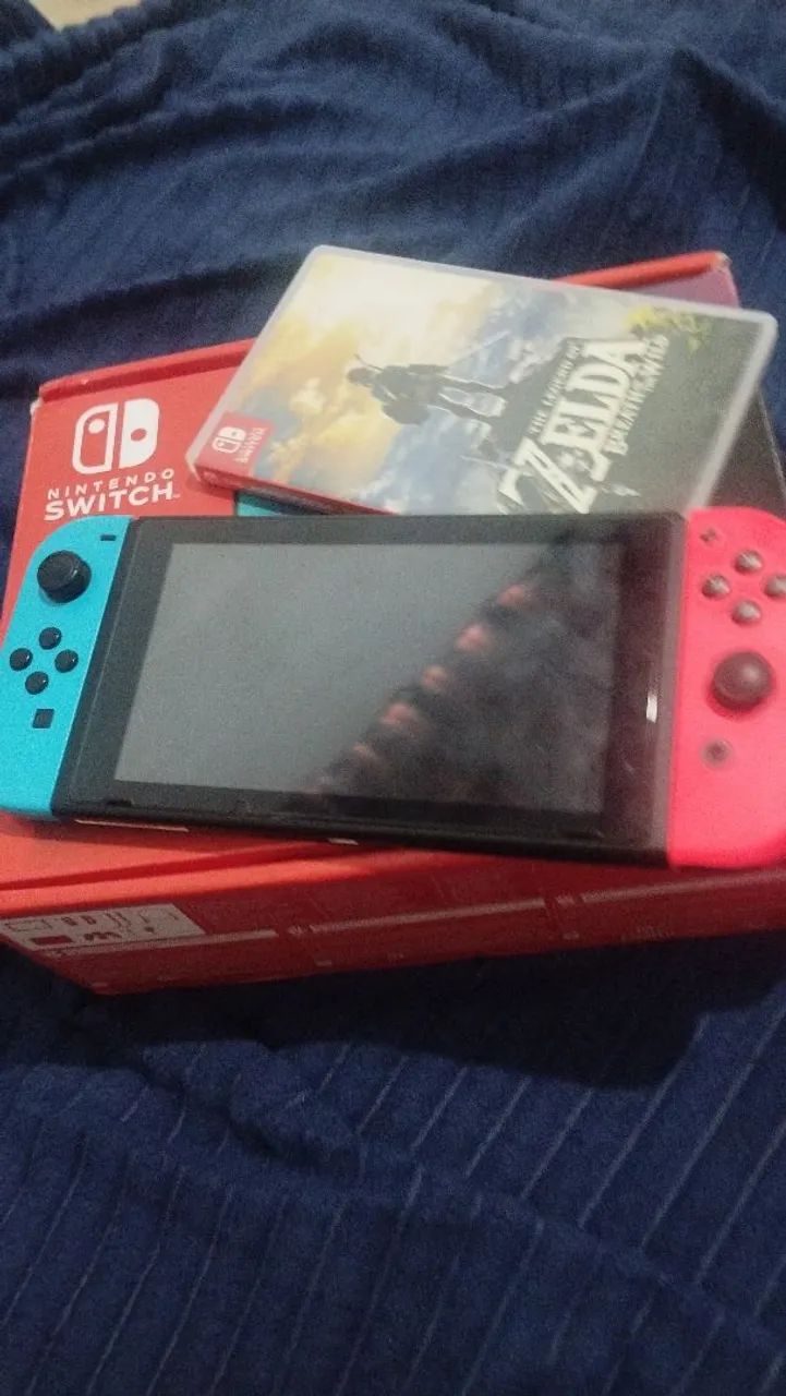 Nintendo switch V2 128gb - Foto 5