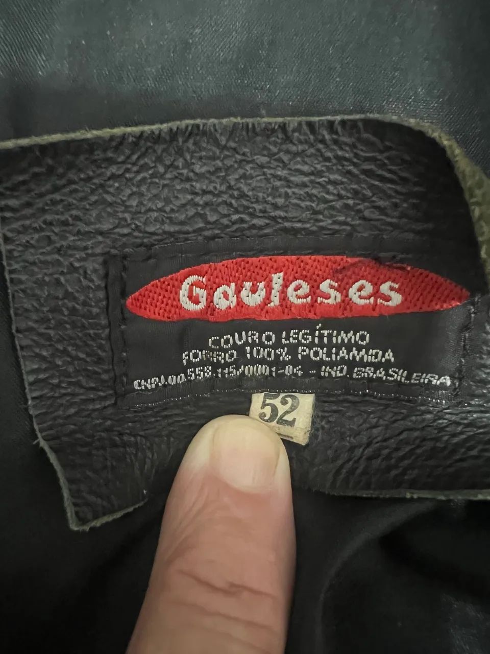 Jaqueta de couro legítimo  - Foto 2