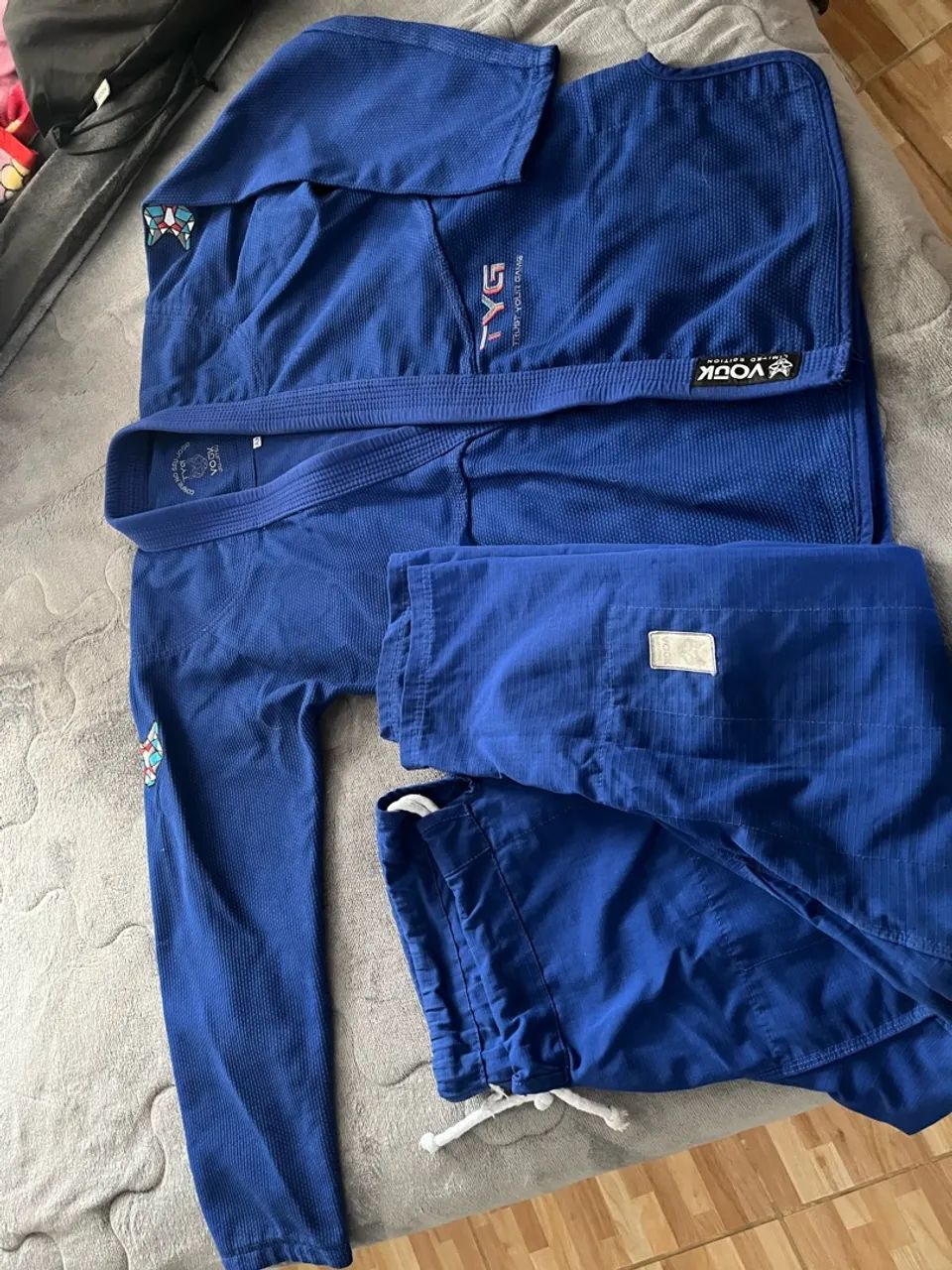 Kimono Jiujitsu Vouk TYG - A3 Azul  - Foto 5