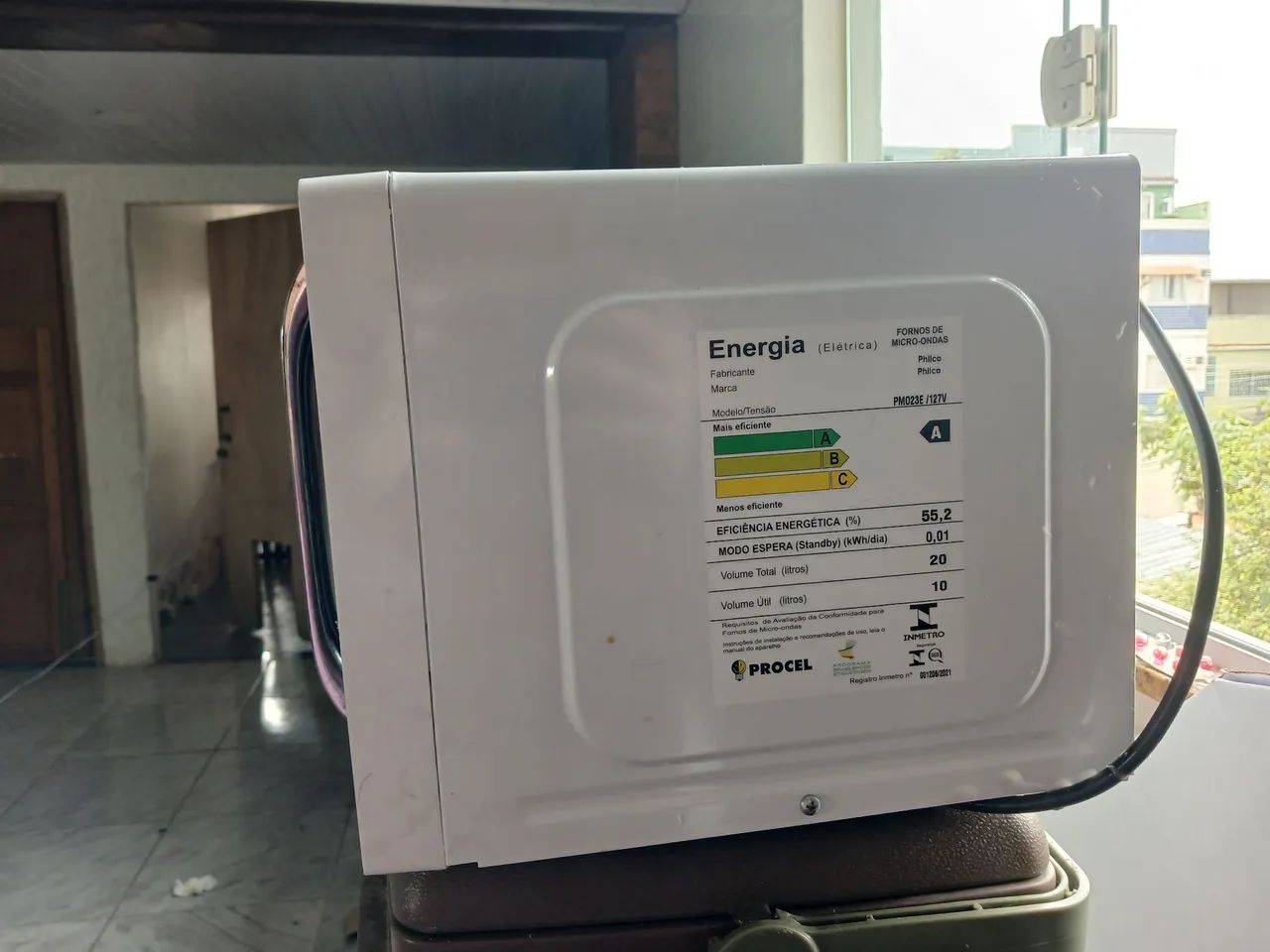 Microondas Philco Espelhado 20L  - Foto 3