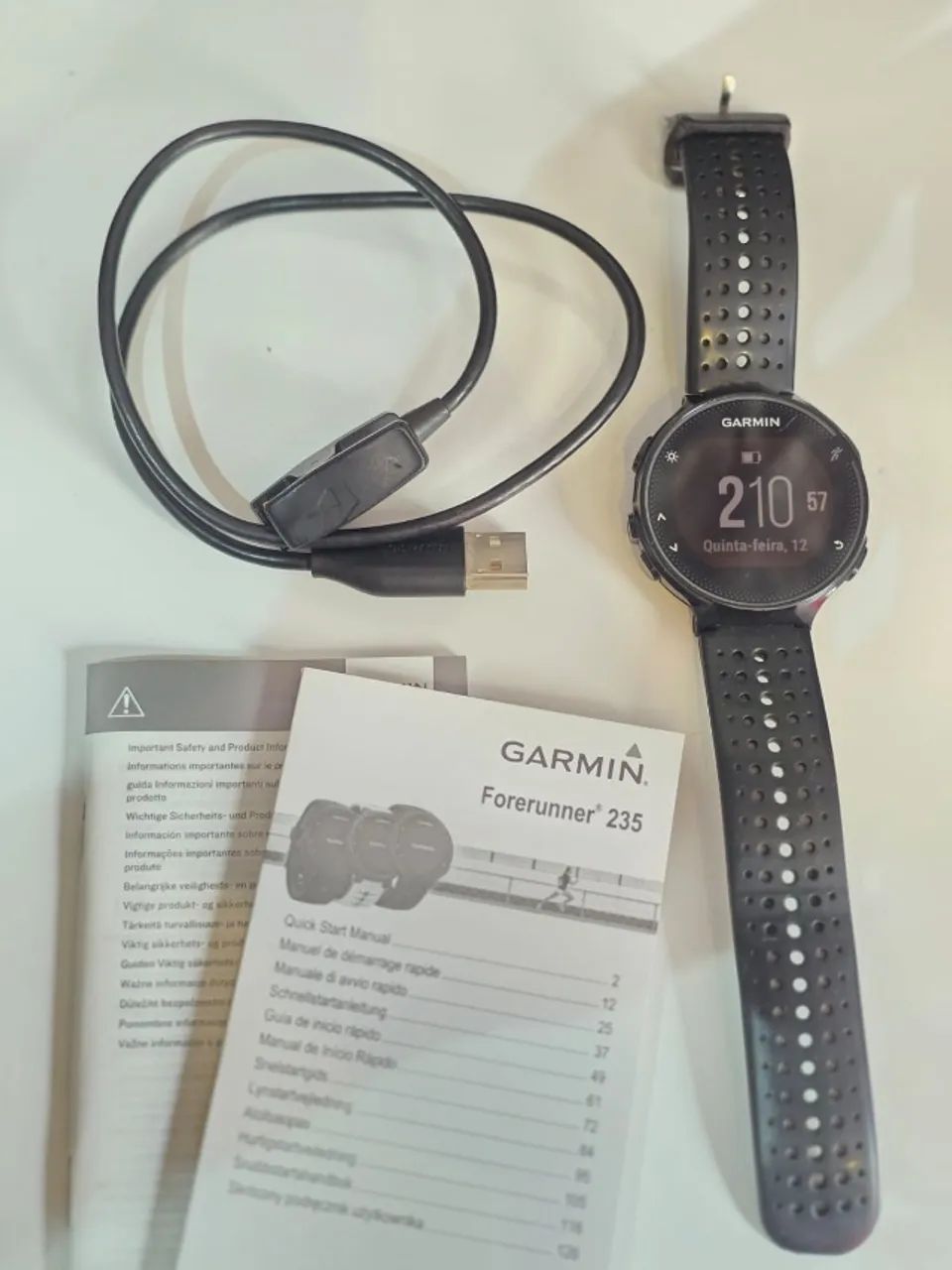 Relógio Garmin Forerunner 235 (Só Venda)