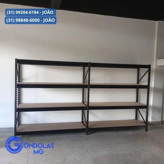 Reinforced Steel Shelving Units - 200 kg per Shelf