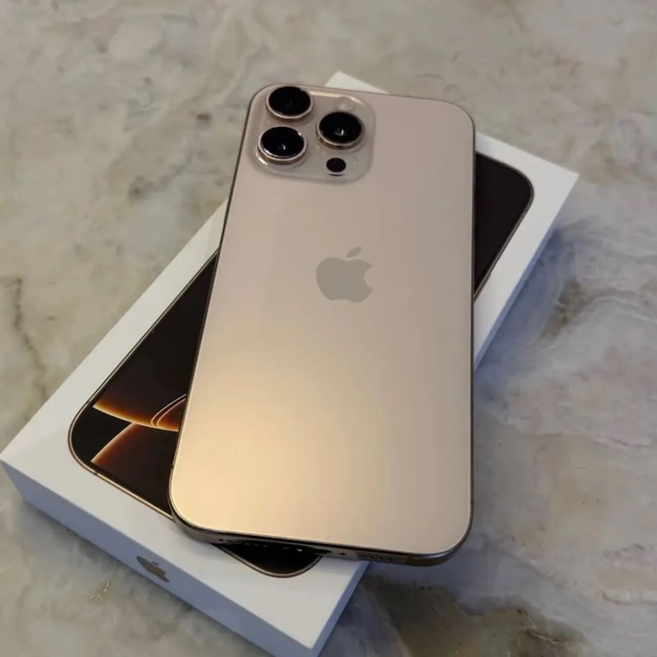 IPHONE 16 PRO MAX 256g DOURADO - Foto 4