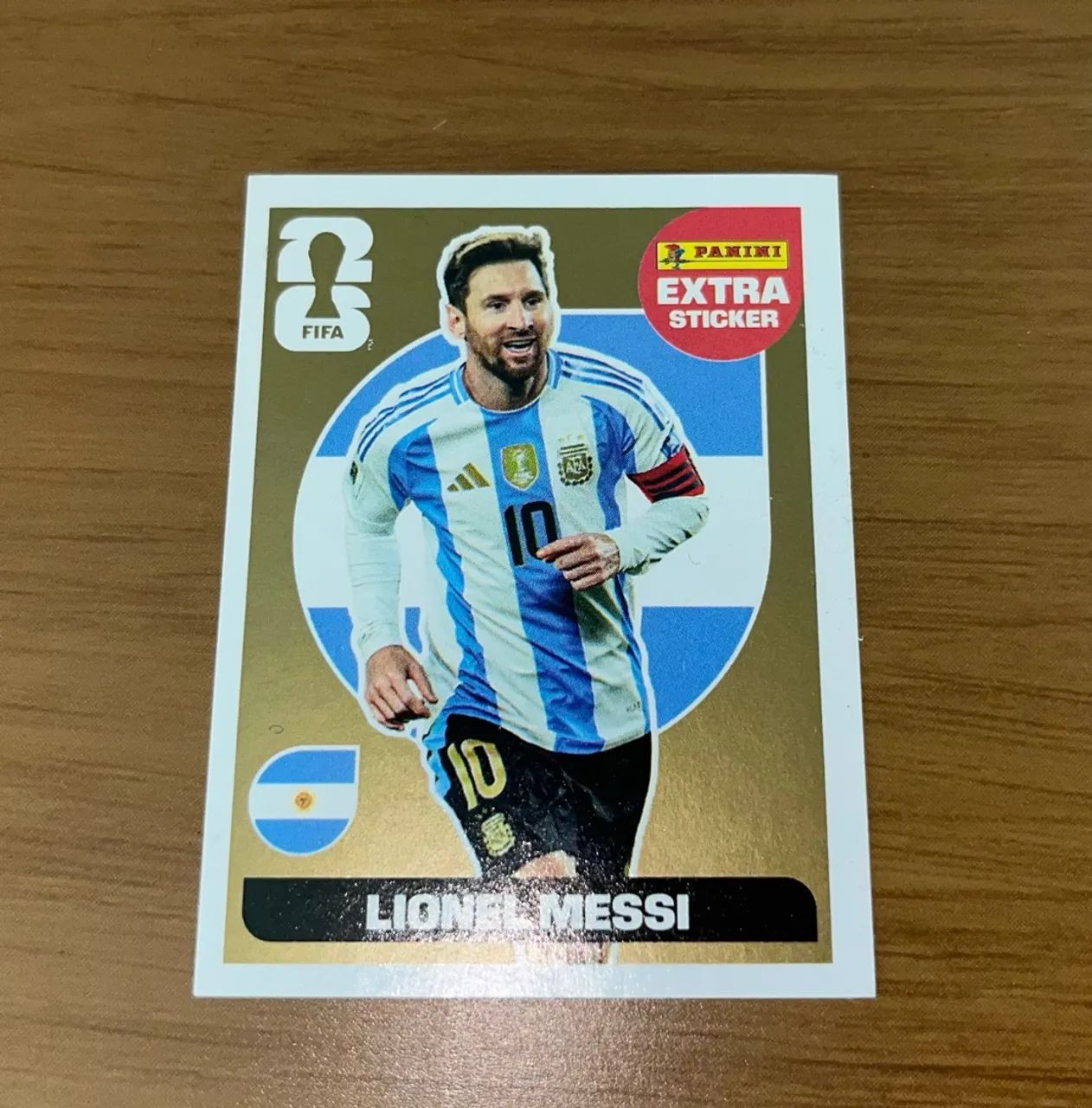 Figurinha Legend extra sticker ouro gold ORIGINAIS - Foto 2