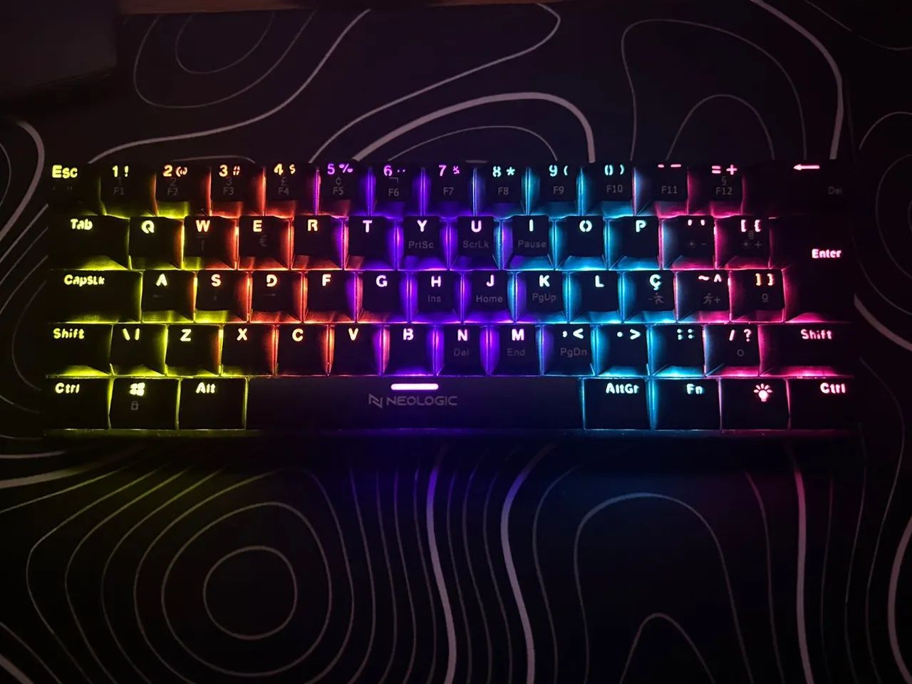 Teclado mecânico Neologic Precision Dark - Foto 2