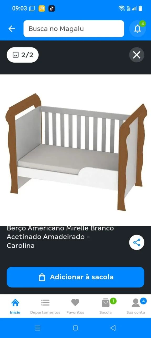 Vendo berço com colchão  - Foto 3