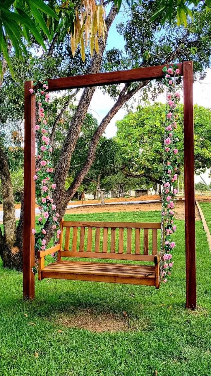 Balanço de eucalipto para área externa 