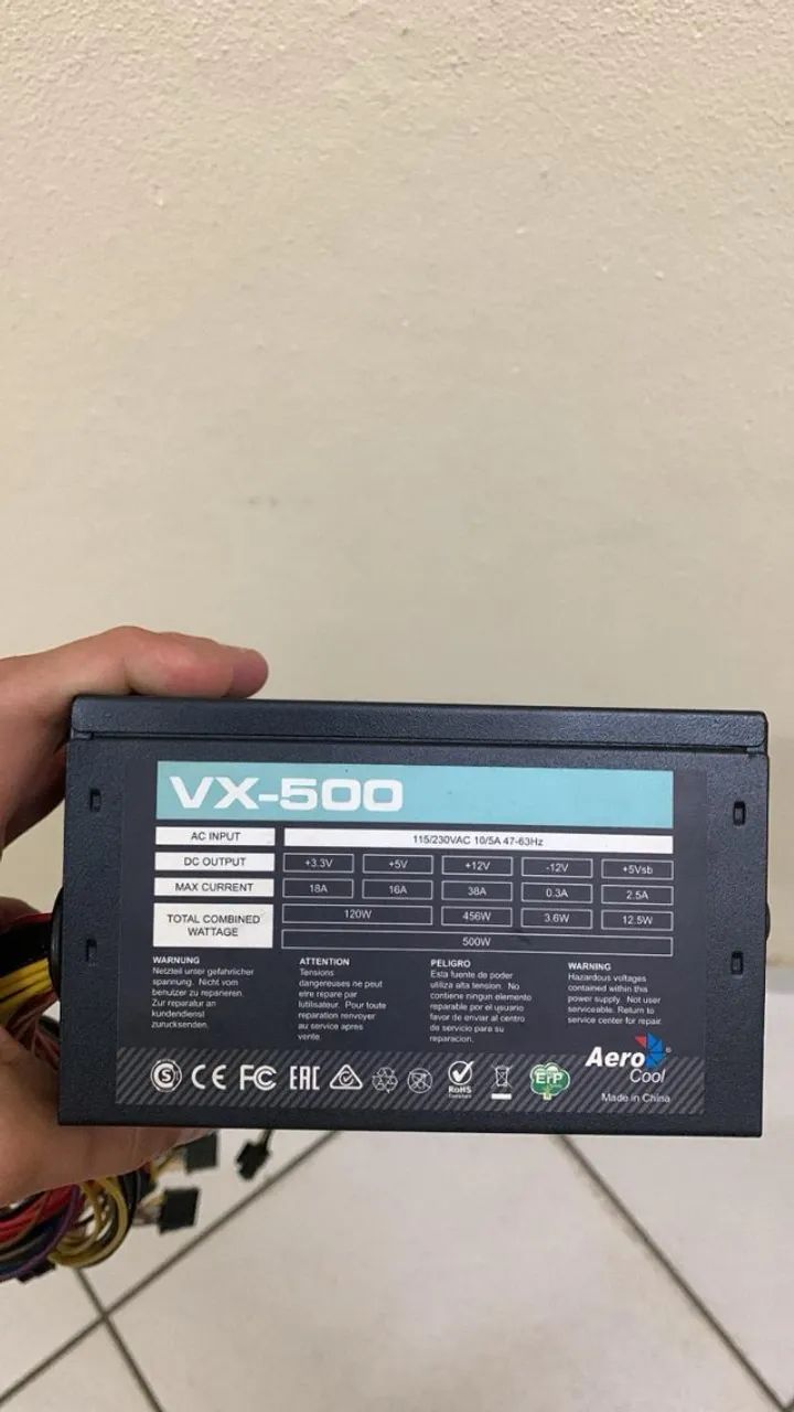 Fonte Aerocool VX-500 - Foto 2