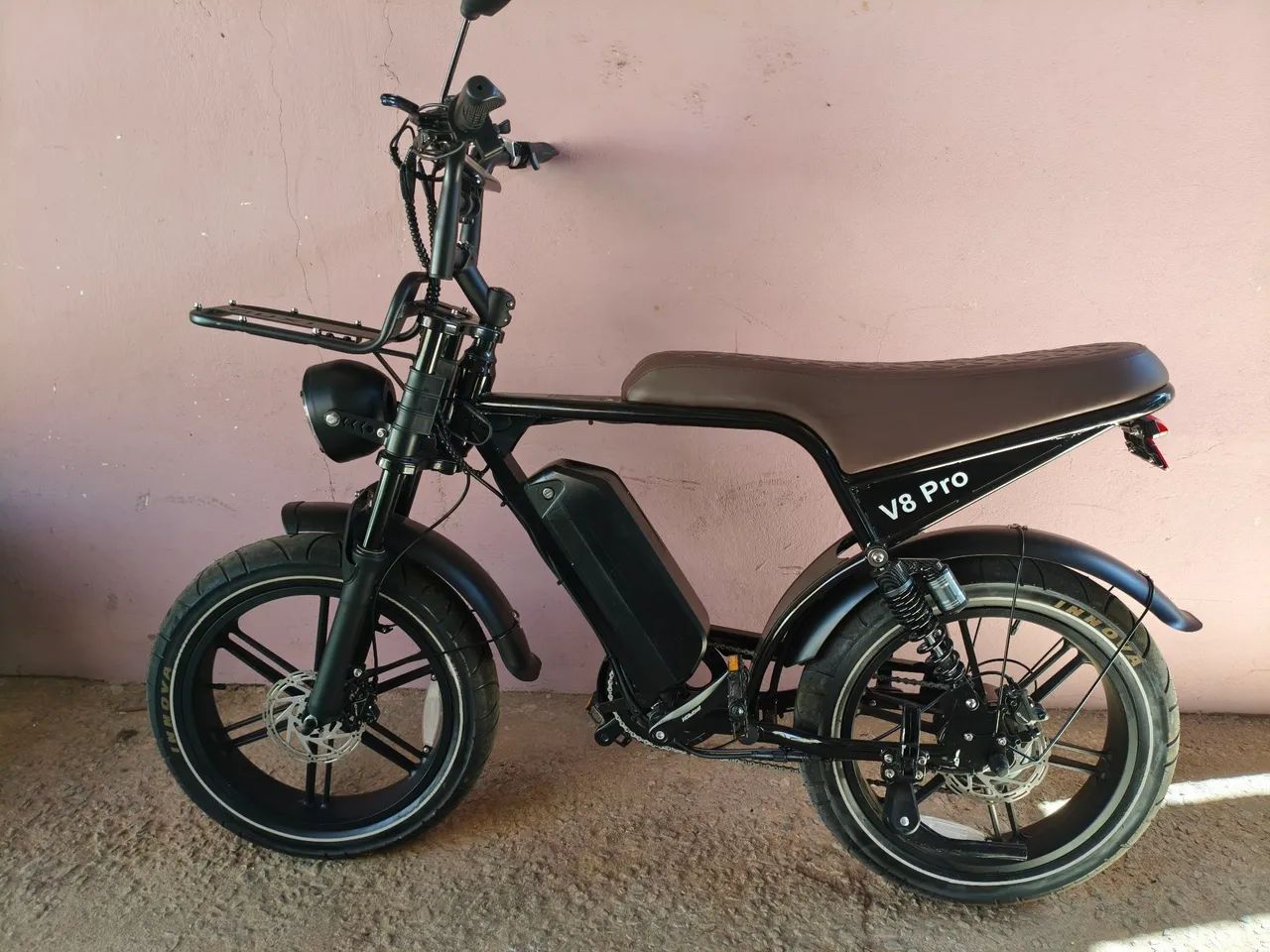 Bicicleta elétrica V8 pro  - Foto 4