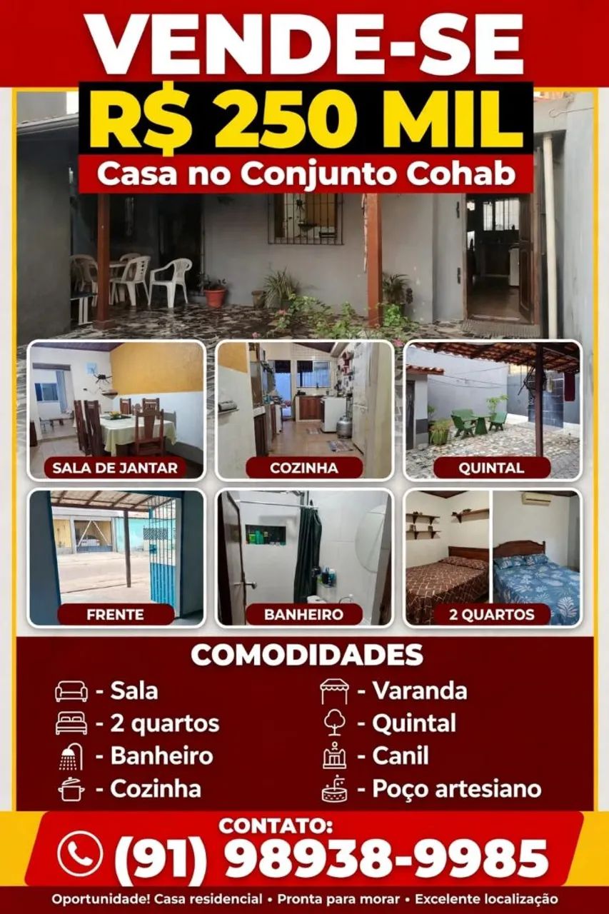 VENDE-SE CASA COM PONTO COMERCIAL 