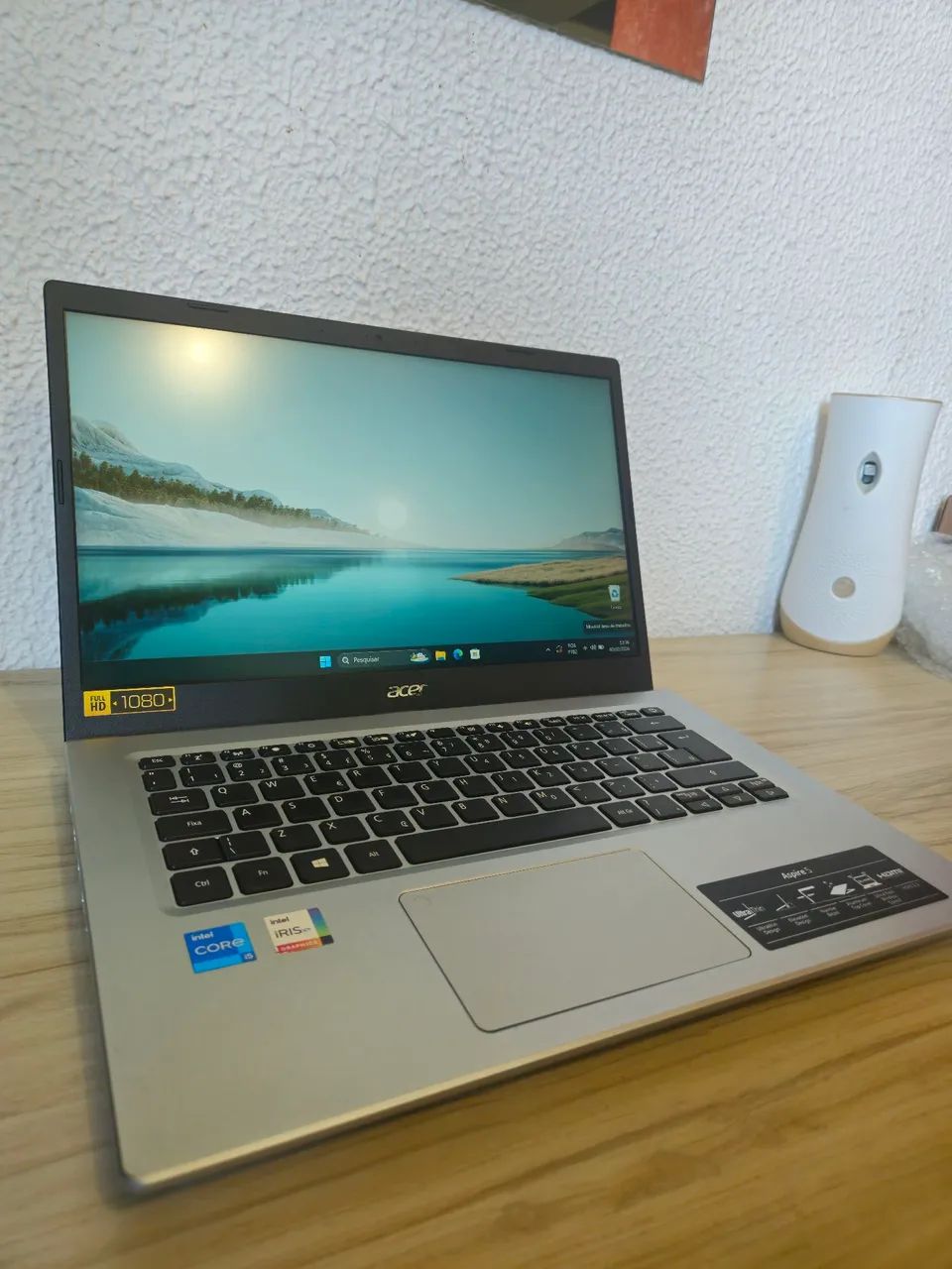 Notebook Acer - i5, 11° Ger - 8GB de RAM - 256gb SSD nvme - com nota fiscal 
