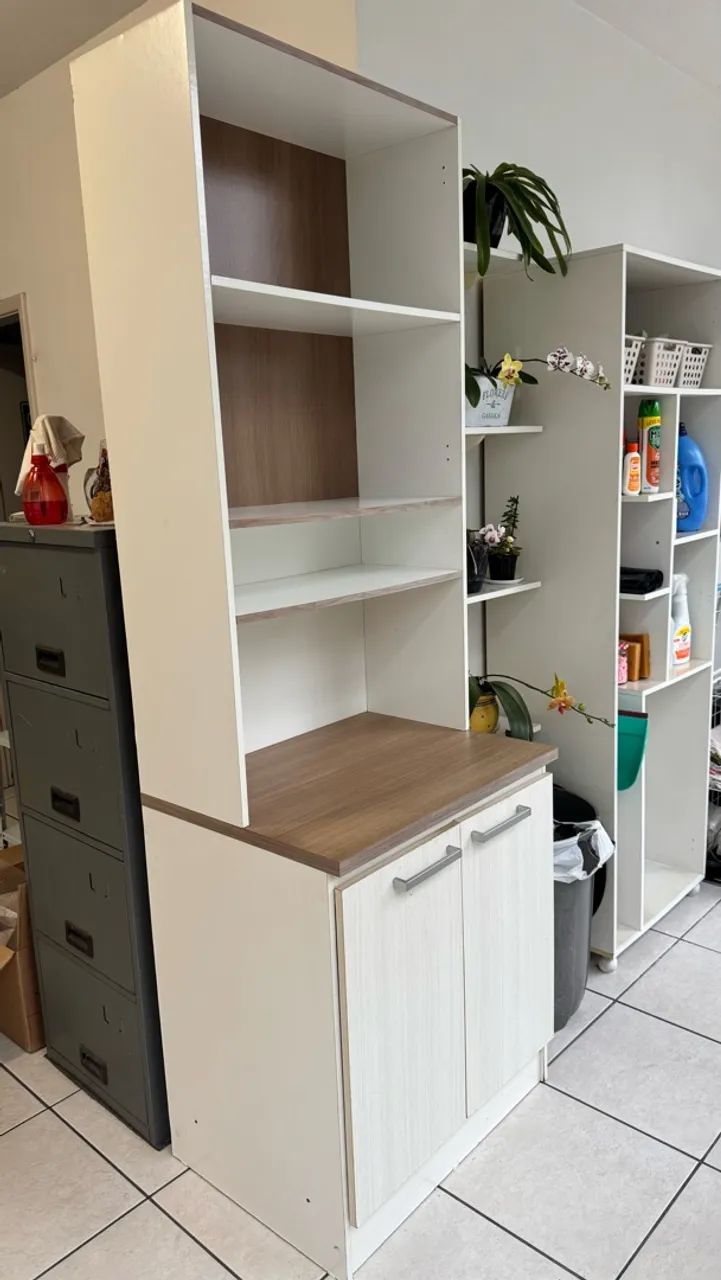 Armário de cozinha usado